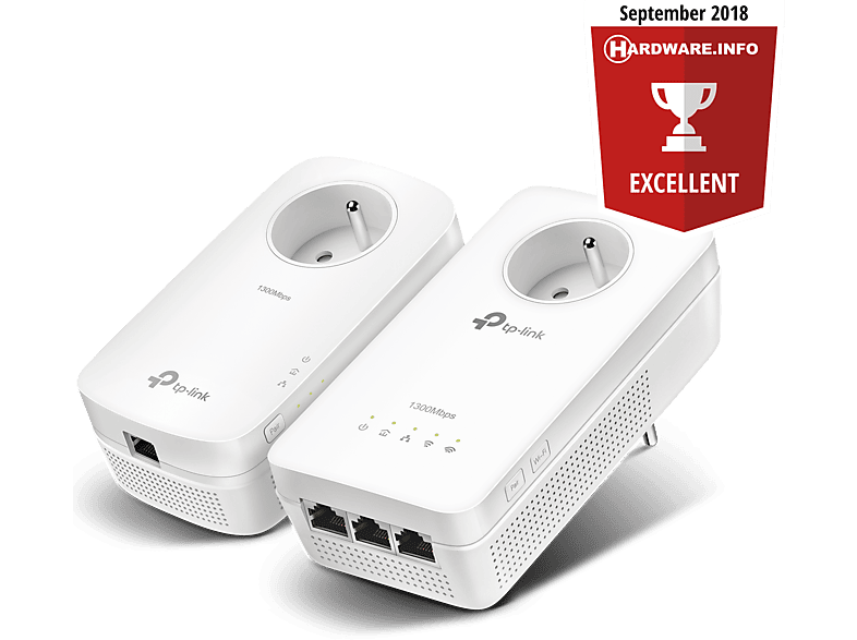 Tp-link Powerline Kit Av1300 + Wifi Ac1350 Gigabit (tl-wpa8635p Kit(be))