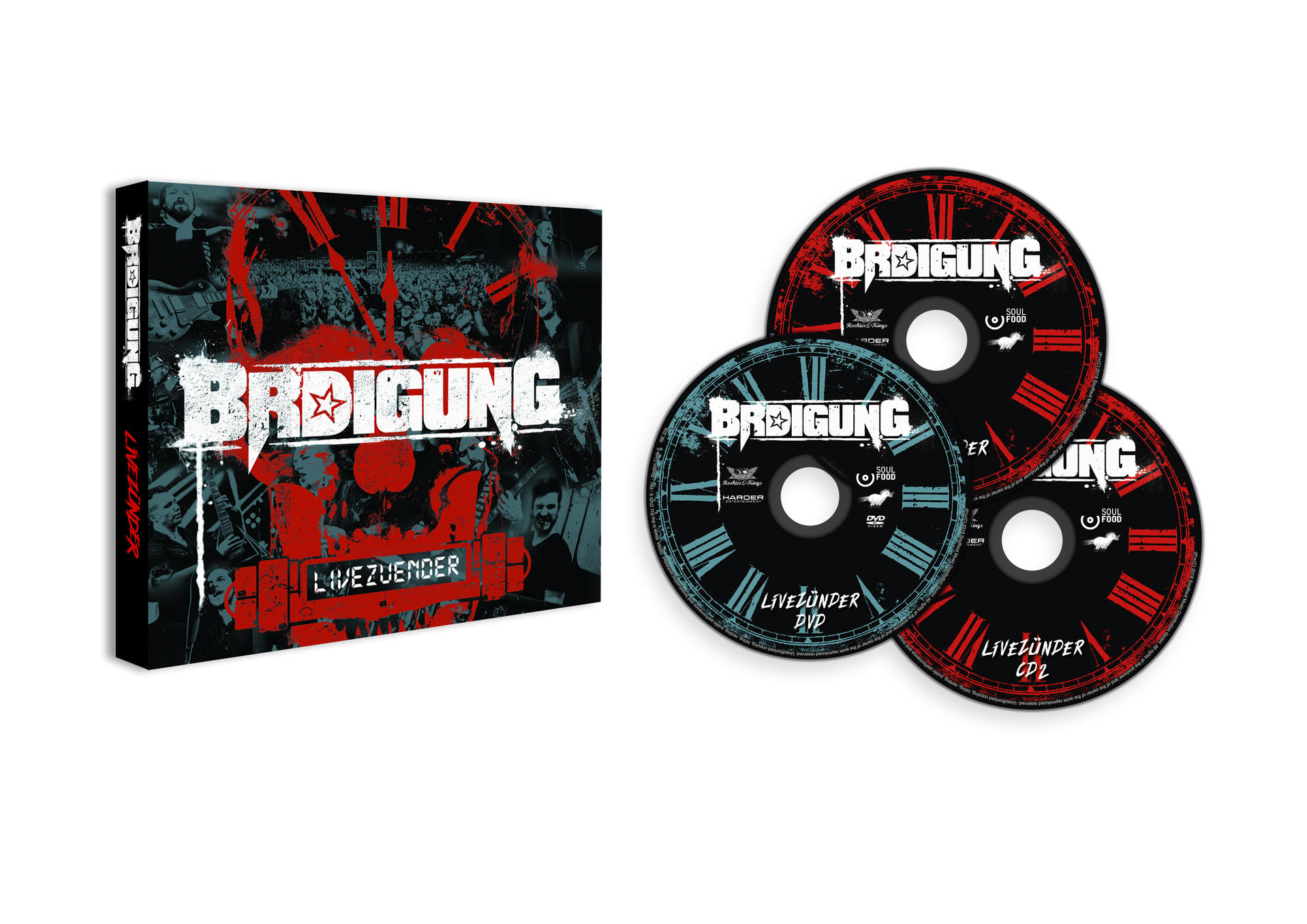 BRDigung - LiveZünder  - (CD + DVD Video)