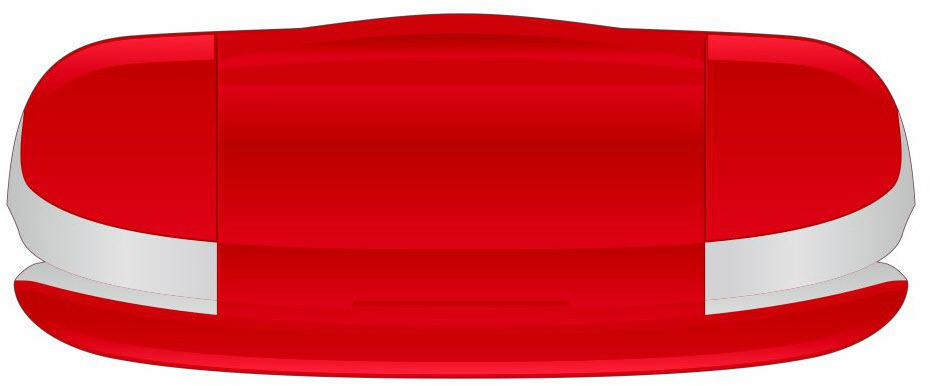 ONESTYLE One Style Shell Handy, Rot
