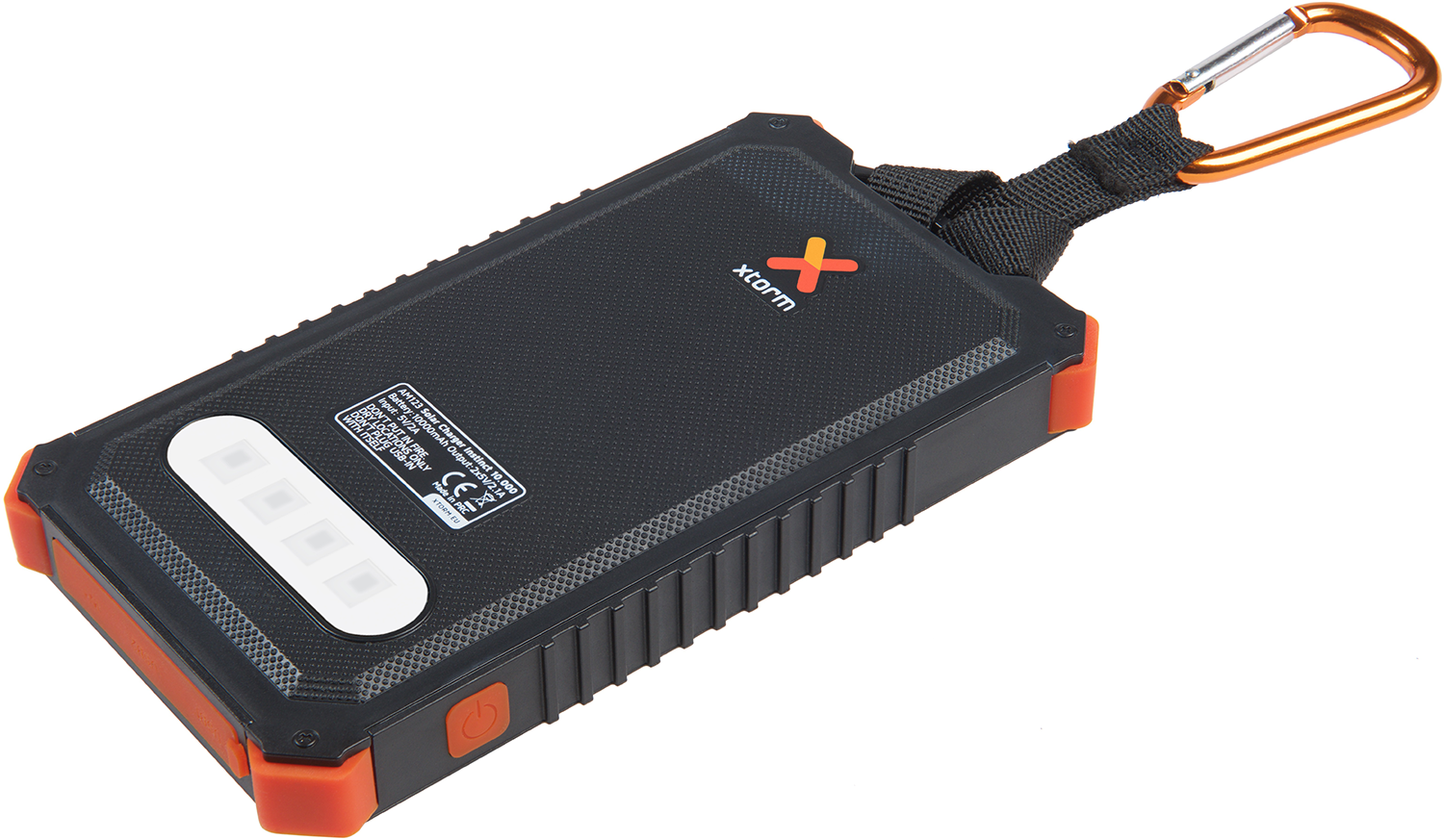 XTORM AM123 Solar Charger Instinct 10.000 mAh Zwart