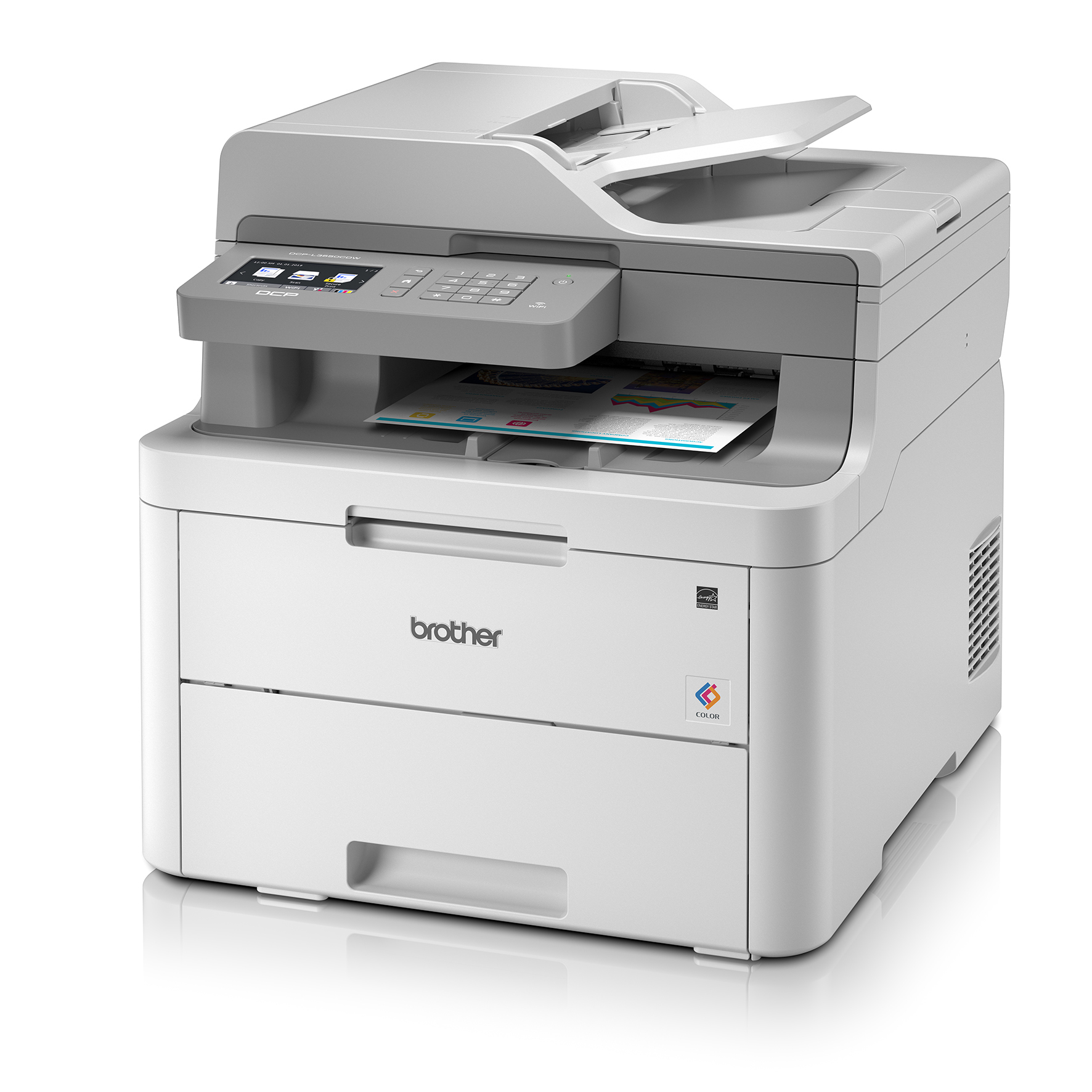 BROTHER DCP-L3550CDW 3-in-1 Laser-Multifunktionsdrucker (Farbe)