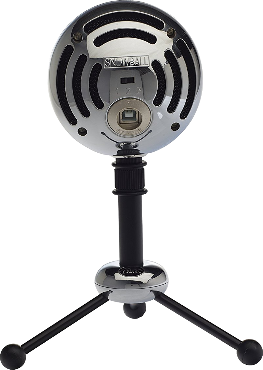 BLUE MICROPHONES snowball - Microfono (Argento/Nero)