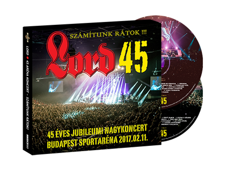 Lord - 45 Aréna koncert - Számítunk rátok! (Digipak) (CD)
