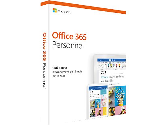 Office 365 Personell 2019 (1 utilisateur/1 an) - PC/MAC - Französisch