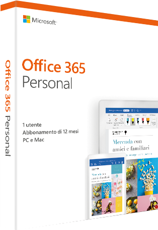 Office 365 Personal 2019 (1 utente/1 anno) - PC/MAC - Italien