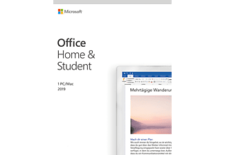 Office Home & Student 2019 (1 Benutzer/1 Gerät/Dauerlizenz) - PC/MAC - Allemand