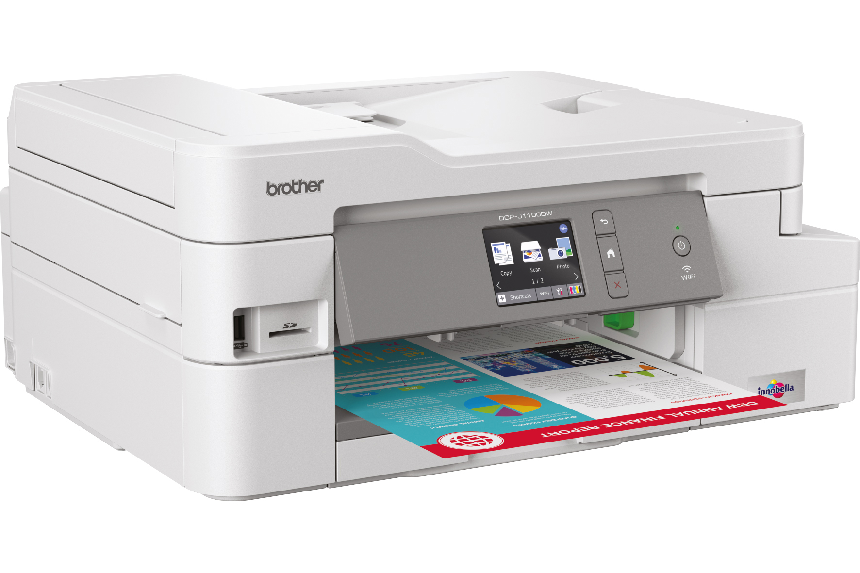 BROTHER DCP-J1100DW 3-in-1 Tinten-Multifunktionsdrucker