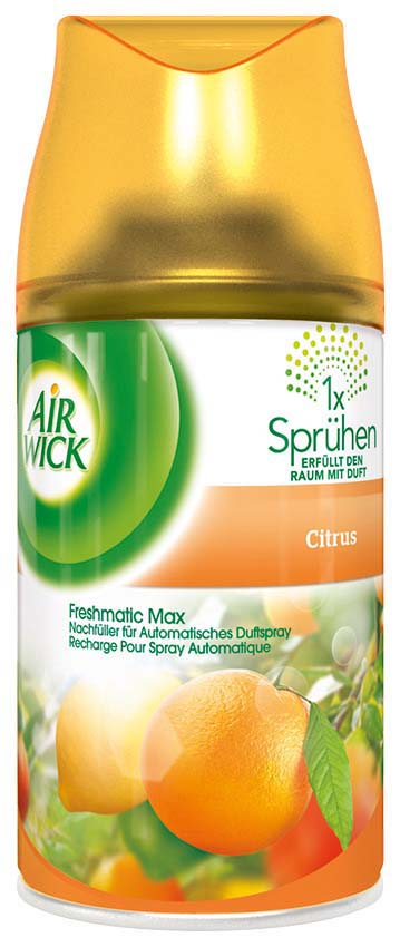AIR WICK 262968 Freshmatic Max Citrus Nachfüller für Automatisches Duftspray