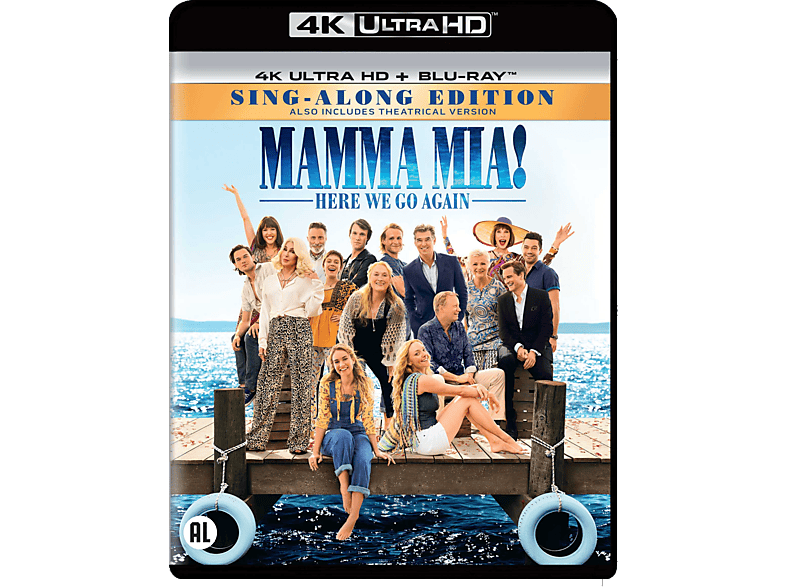 Universal Mamma Mia! Here We Go Again - 4k Blu-ray