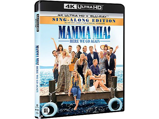 Mamma Mia! Here We Go Again - 4K Blu-ray