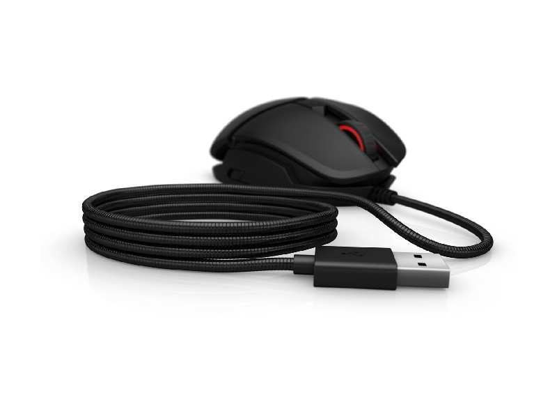 HP OMEN Reactor Gaming-Maus, Schwarz