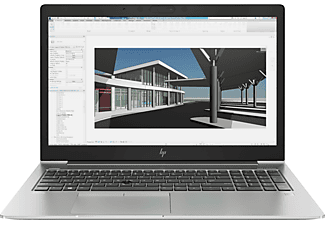 HP - B2B ZBook 15U G5, Notebook mit 15,6 Zoll Display, Intel® Core™ i7 Prozessor, 16 GB RAM, 512 GB SSD, Radeon Pro WX 3100, Grau