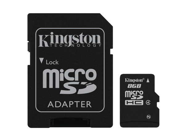 KINGSTON SDC4/8GB 8GB Micro SDHC CLASS 4 Hafıza Kartı