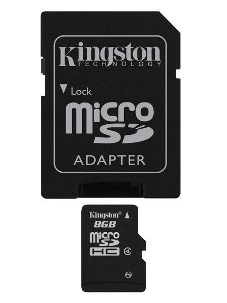 KINGSTON SDC4/8GB 8GB Micro SDHC CLASS 4 Hafıza Kartı