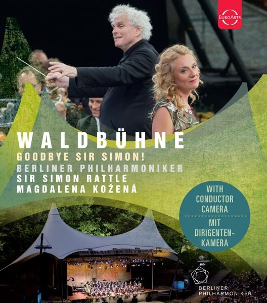 Simon Rattle, - Berliner Simon! Sir - 2018-Goodbye Kozená, (Blu-ray) Philharmoniker Waldbühne Magdalena