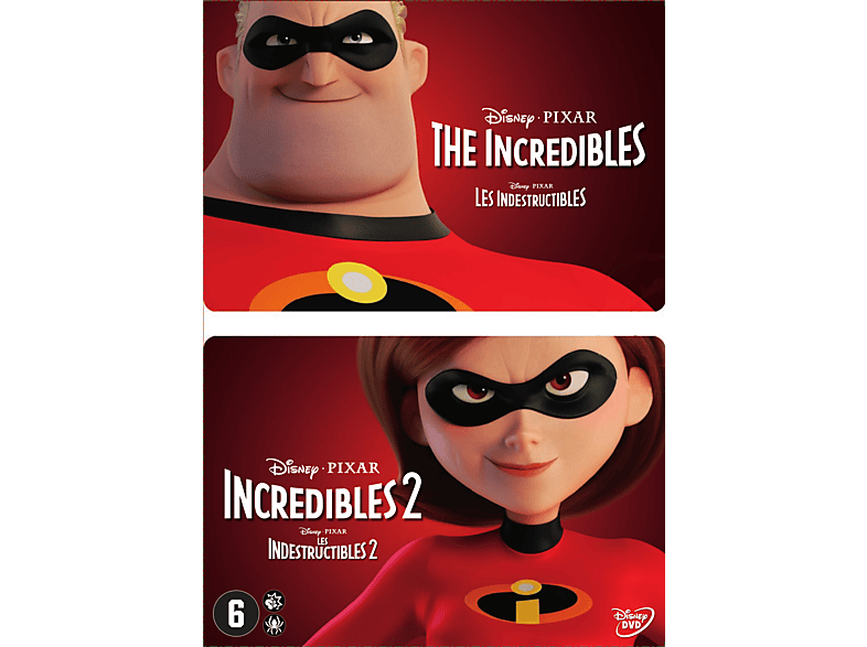 The Incredibles 1 & 2 - DVD
