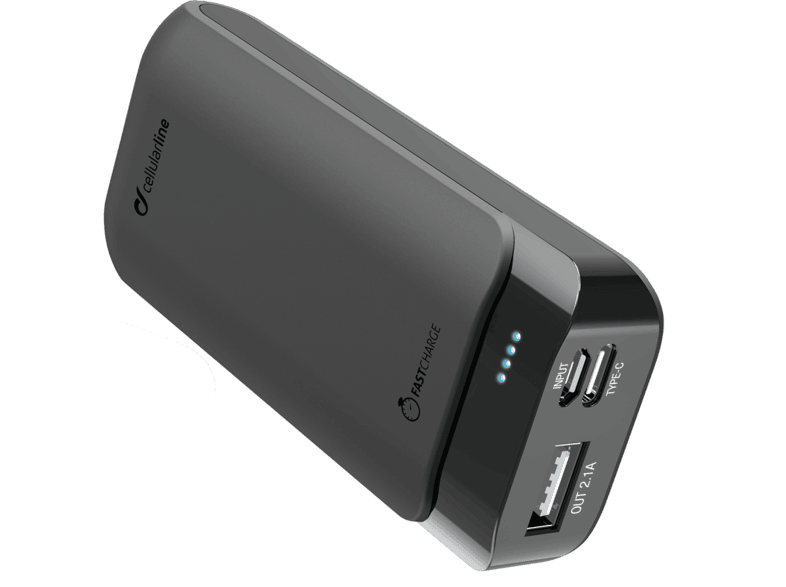 slank bijtend instant CELLULARLINE Charger Powerup 5200 mAh USB-C/USB Zwart kopen? | MediaMarkt