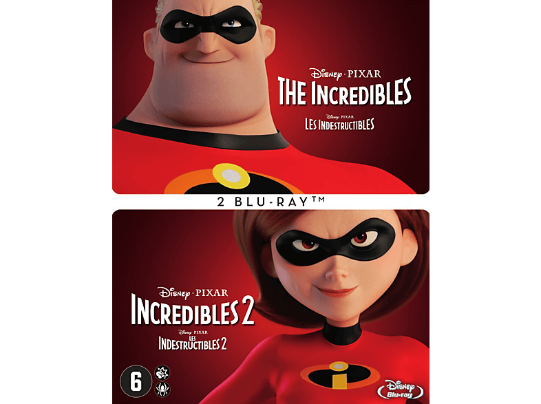 The Incredibles 1 & 2 - Blu-ray