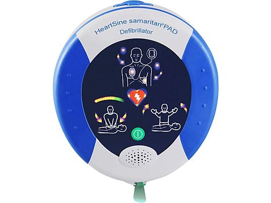 HEARTSINE samaritan PAD 500P - Automatisierter externer Defibrillator (Weiss/Blau)