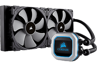 CORSAIR Hydro Series H115i PRO RGB CPU Wasserkühlung, Schwarz
