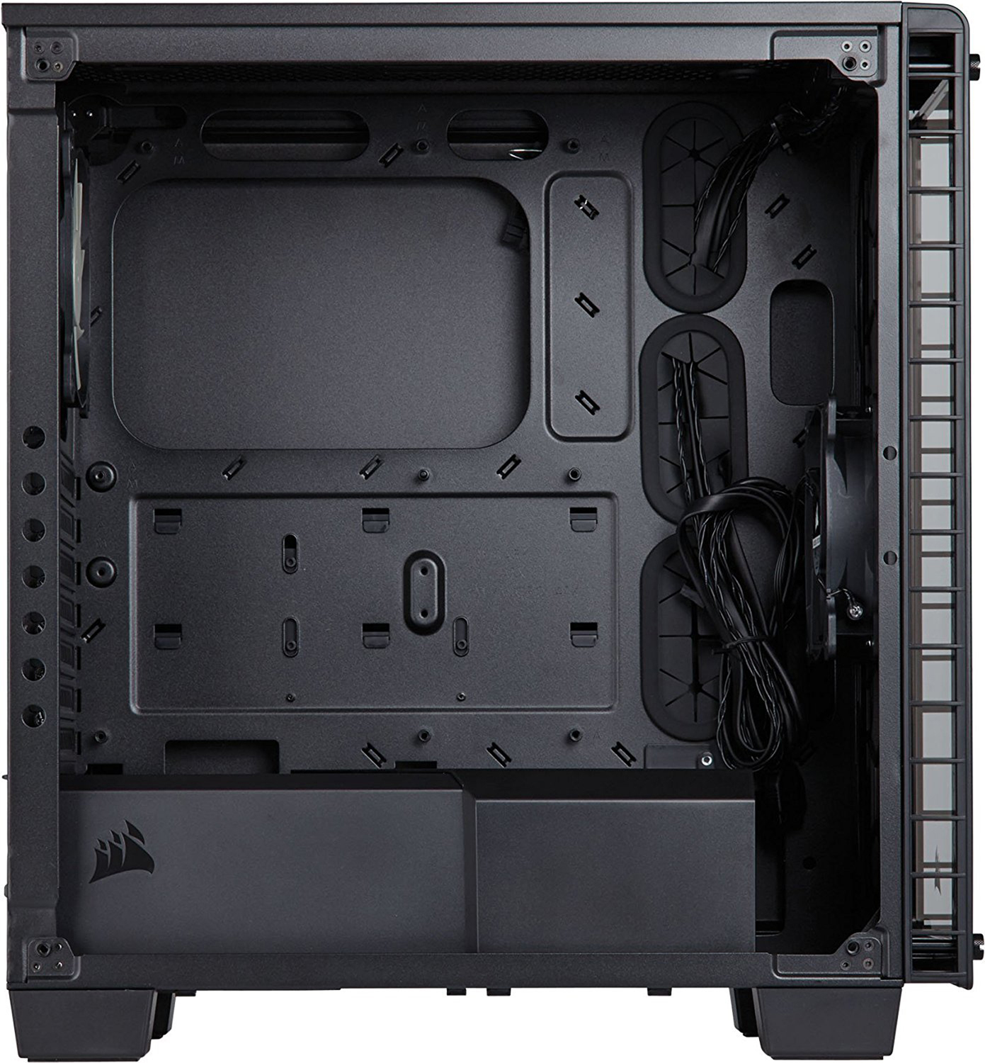 CORSAIR Crystal Series 460X PC-Gehäuse, Schwarz
