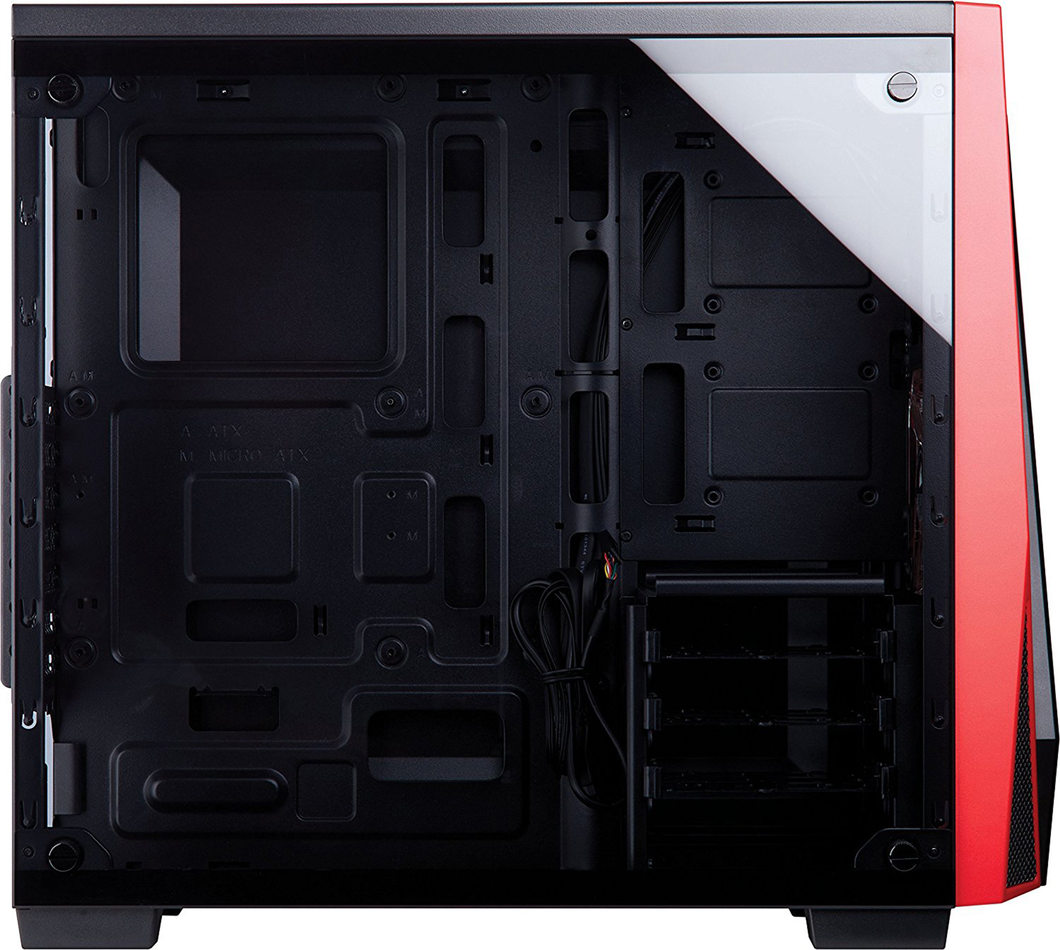 CORSAIR Carbide SPEC-04 PC-Gehäuse, Schwarz/Rot