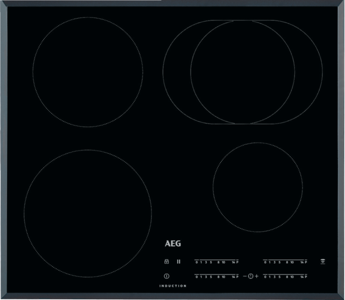 AEG IKB64413FB Beépíthető indukciós főzőlap, Hob2Hood, 60 cm