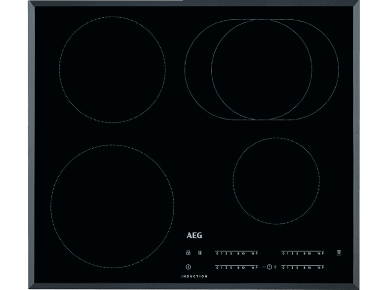 AEG IKB64413FB Beépíthető indukciós főzőlap, Hob2Hood, 60 cm