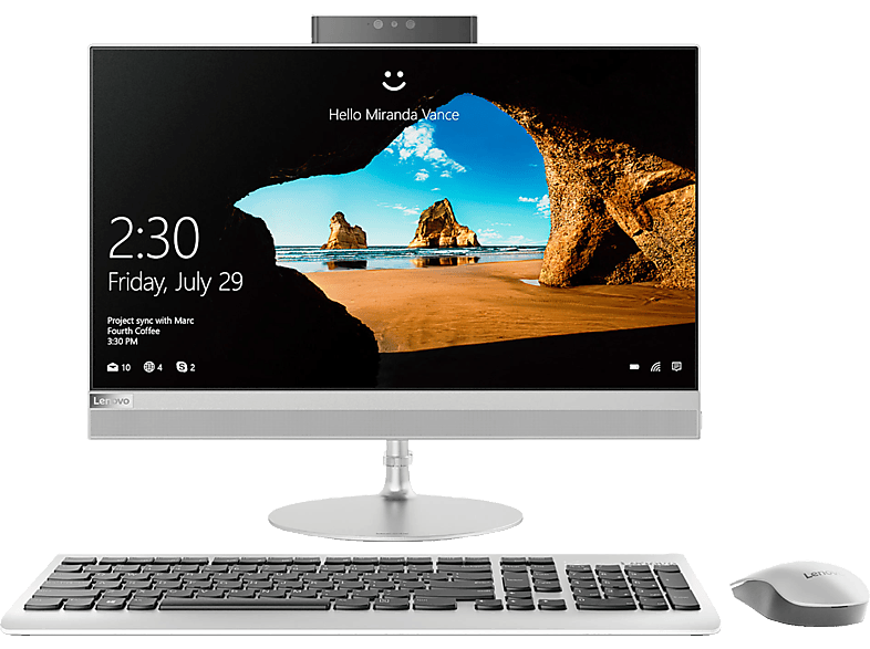 All in One | Lenovo Ideacentre 520-22IKU 21 5" Full HD Intel Celeron 3865U 4 GB RAM 1 TB