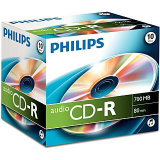 PHILIPS 10 Pack CD-R 700 MB 52x (4021587502561)