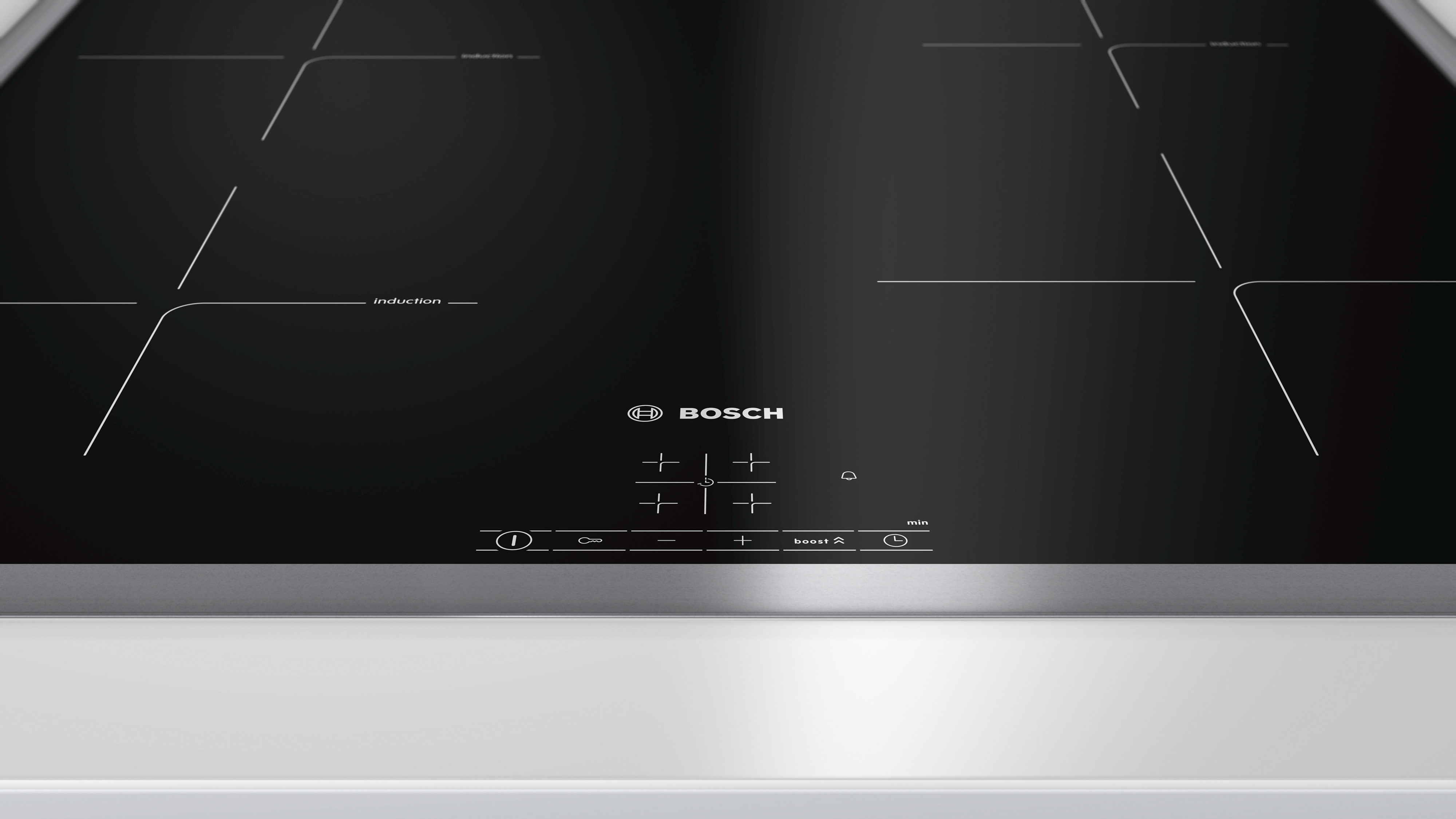 BOSCH PIE645BB1E Induktionskochfeld (583 mm breit, 4 Kochzonen)