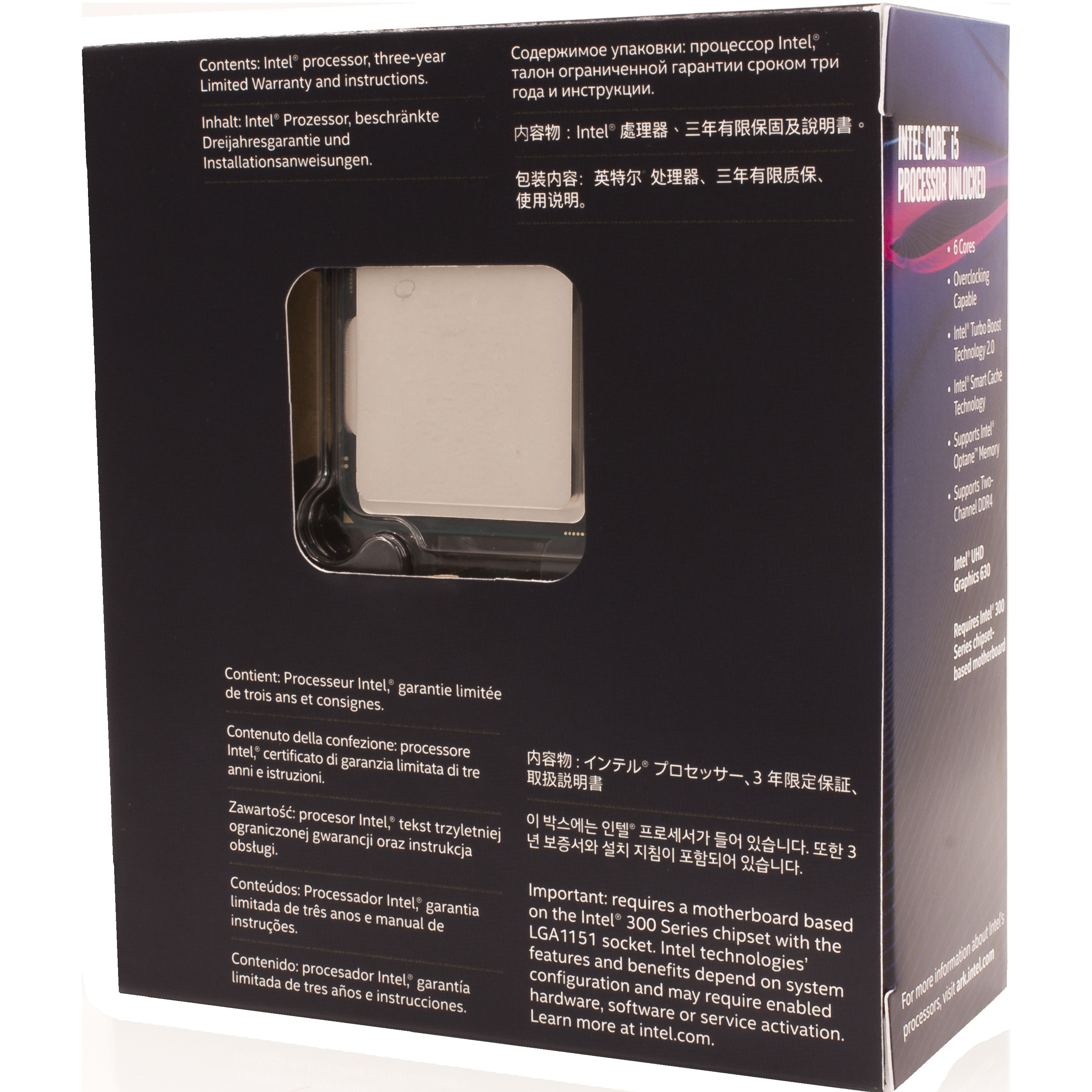 INTEL Core™ i5-8600K Prozessor