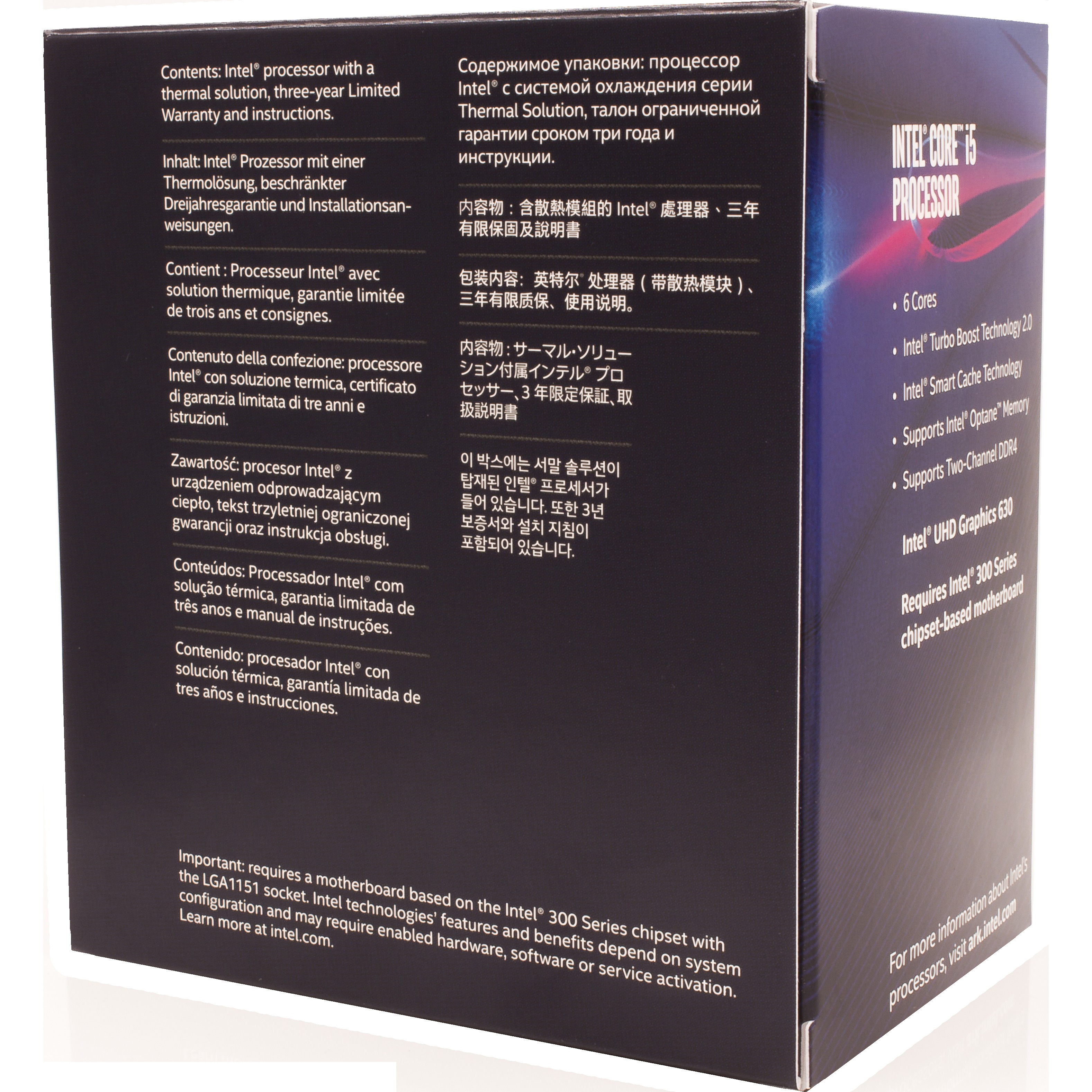 INTEL Core™ i5-8600 Prozessor