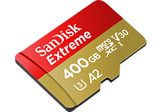 SANDISK Extreme, Micro-SDXC Speicherkarte, 400 GB, 160 MB/s