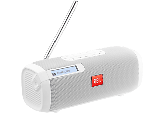 Perla Más allá arquitecto Altavoz portátil | JBL Tuner, Bluetooth, Radio FM, 5 W, Pantalla LCD, Blanco