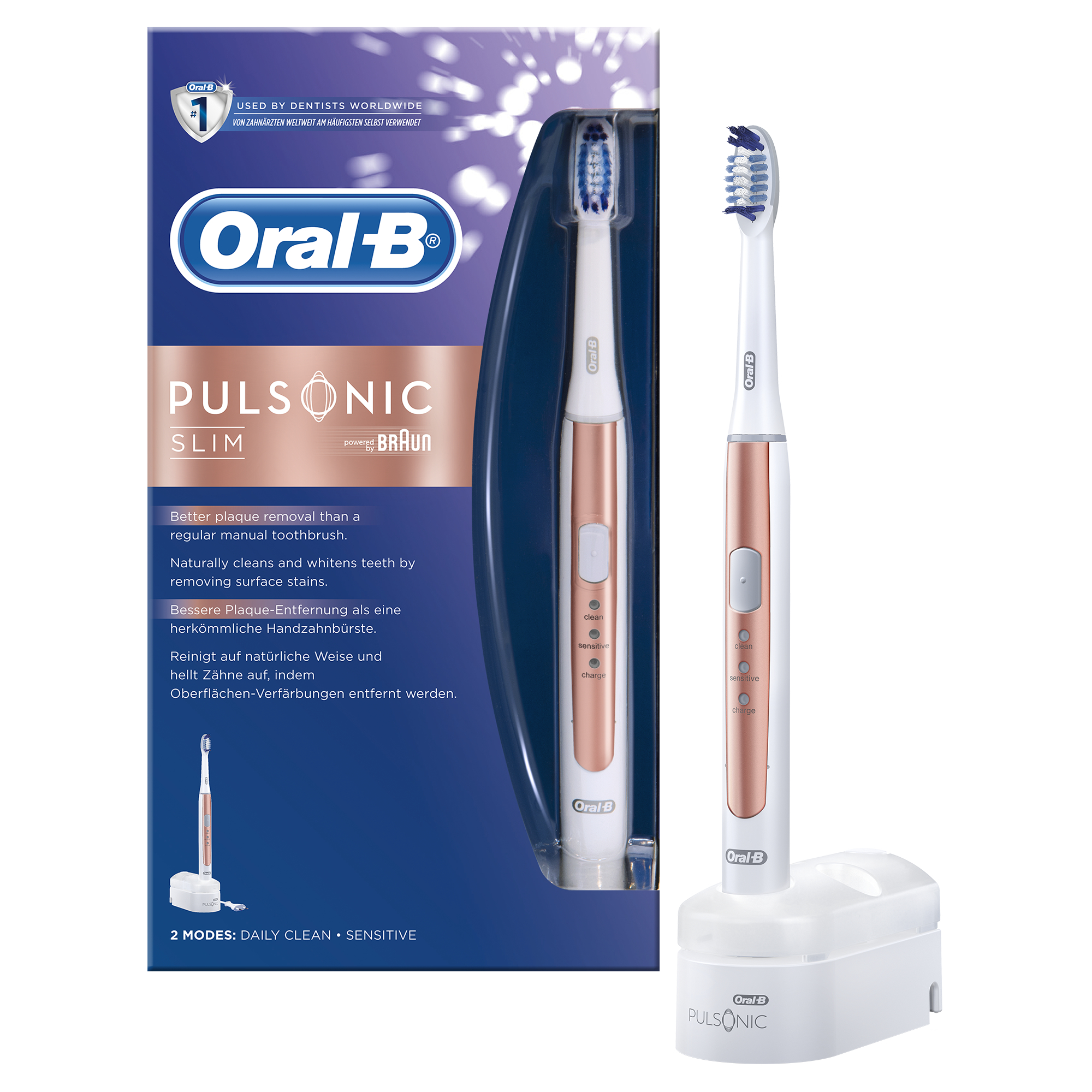 ORAL-B Pulsonic Slim Rose Gold