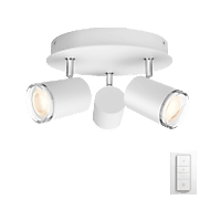 PHILIPS Hue LED Deckenspot, Weiß