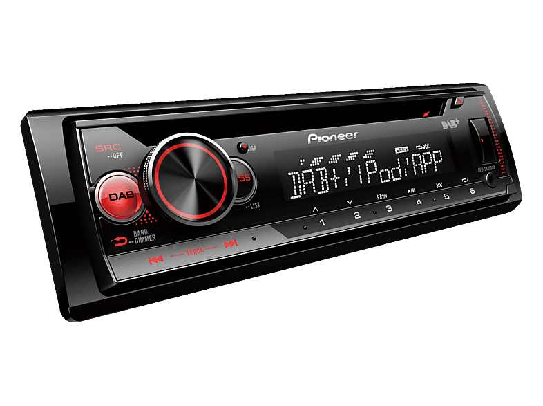 Pioneer Autoradio DEH-S410DAB 1-DIN CD-Tuner mit DAB/DAB+ Digital Radio, USB und Spotify. — Foto 2 von 2