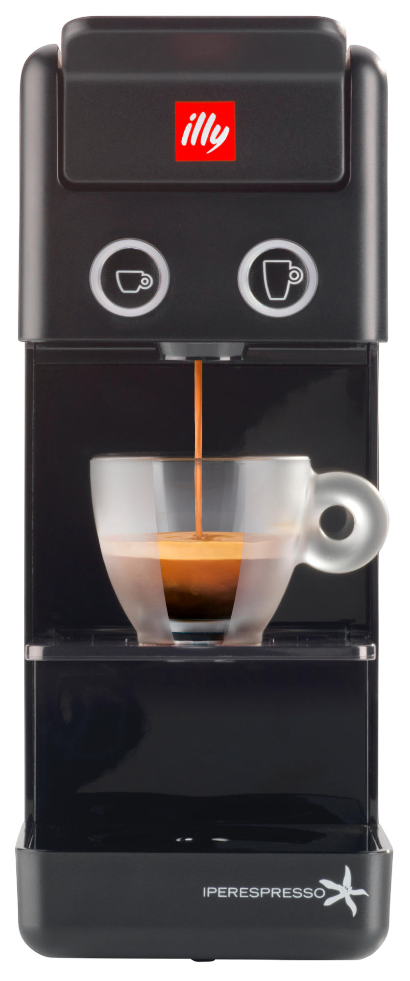 ILLY 60284 Y3 E&C Kapselmaschine Schwarz