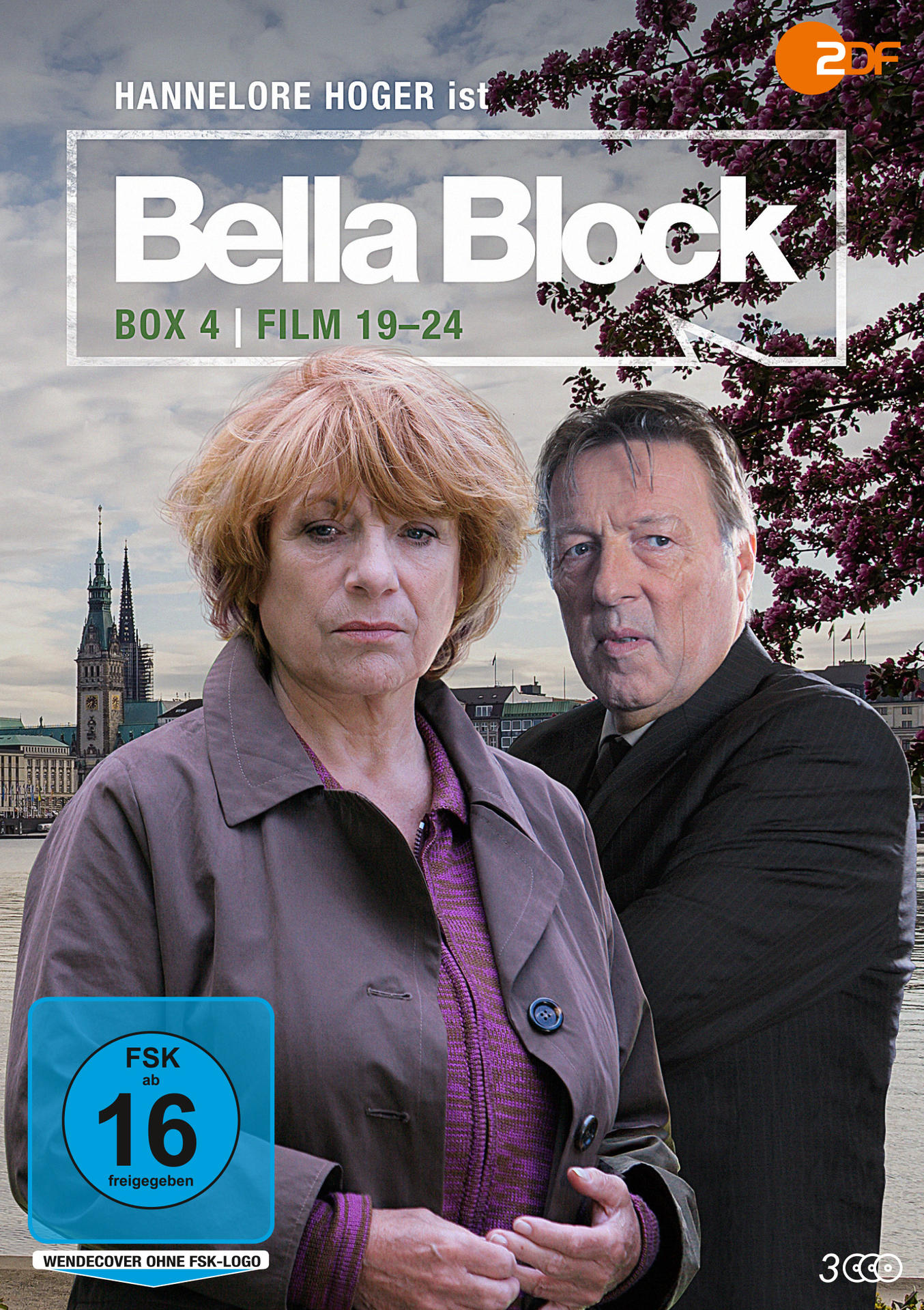 DVD-Cover von 'Bella Block'. Zwei Personen sind auf dem Cover, Hintergrund ist eine Stadtansicht.