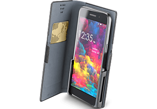 CELLULAR-LINE Book Universeel Slide&Click tot 4.8 inch Zwart