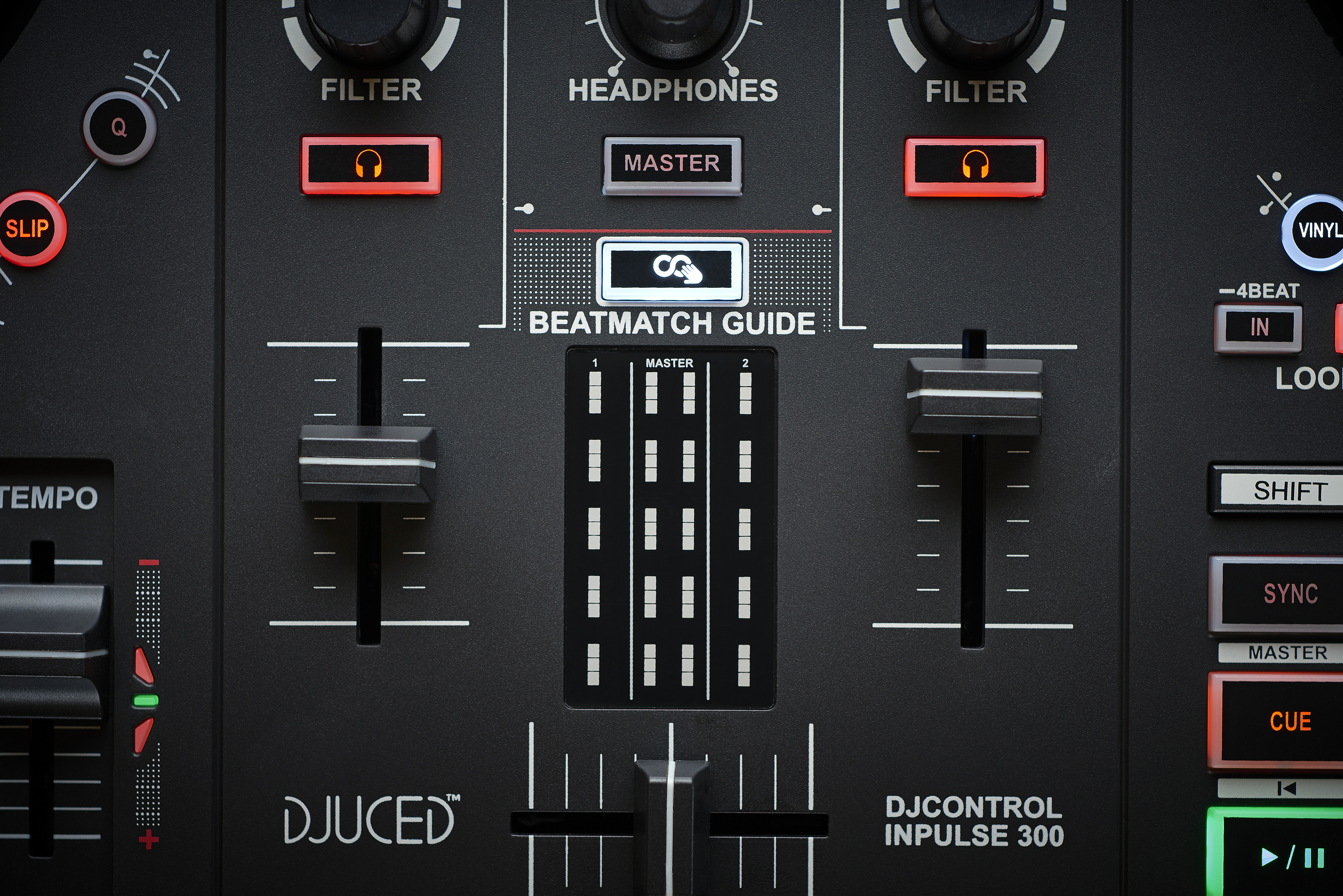 HERCULES Inpulse 300 DJ Controller, Schwarz