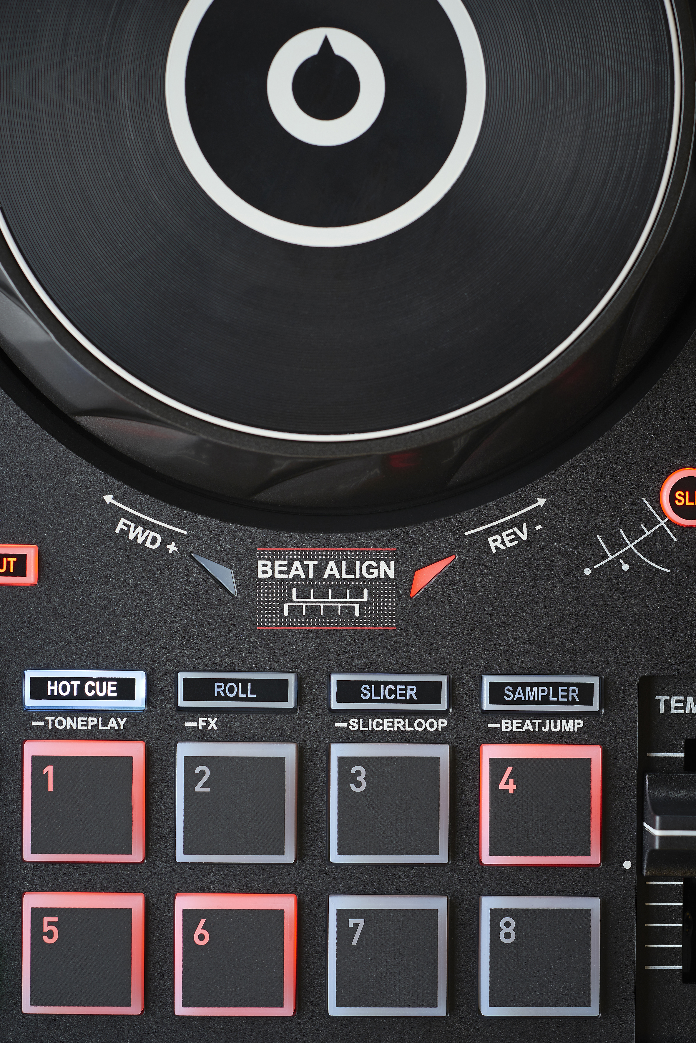 HERCULES Inpulse 300 DJ Controller, Schwarz