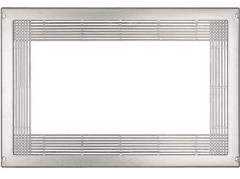 Marco microondas (Plateado, L x An: 60 x 40 cm)