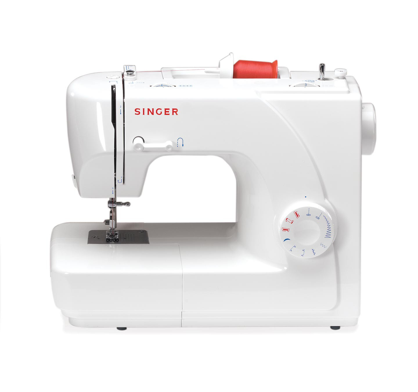 Máquina de coser - Singer 1507, 6 bordados diferentes, Mando giratorio