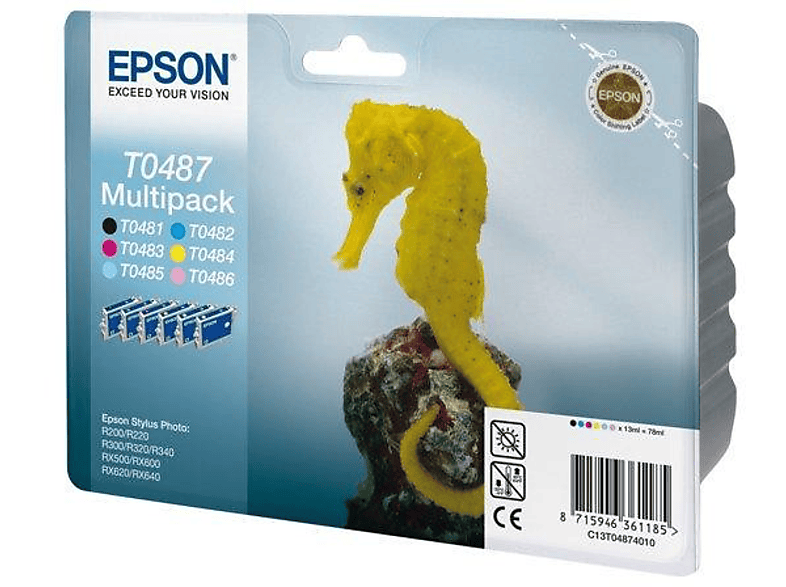 Epson Multipack T0487 | Cartucho de impresión - 1 x negro