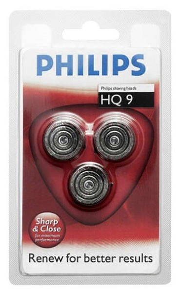 Recambio Afeitadora Philips hq950 hq9 50 cuchillas de repuesto para rasuradoras electricas pack 3 conjuntos cortantes speed xl cabezales 9000 x3 hq9philips hq94050