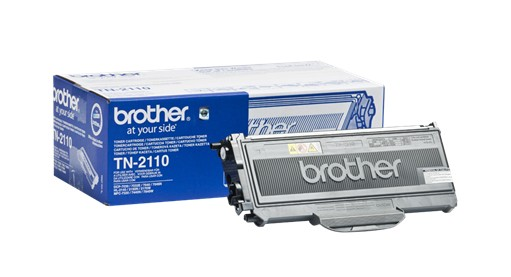 Cartucho de tinta - Brother TN-2110, Tóner, Láser, 1500 páginas, Negro