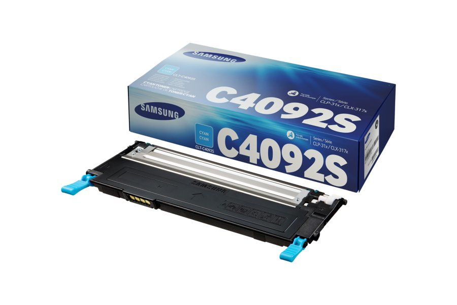 Tóner - Samsung CLT-C4092S, cian e imprime hasta 1000 páginas