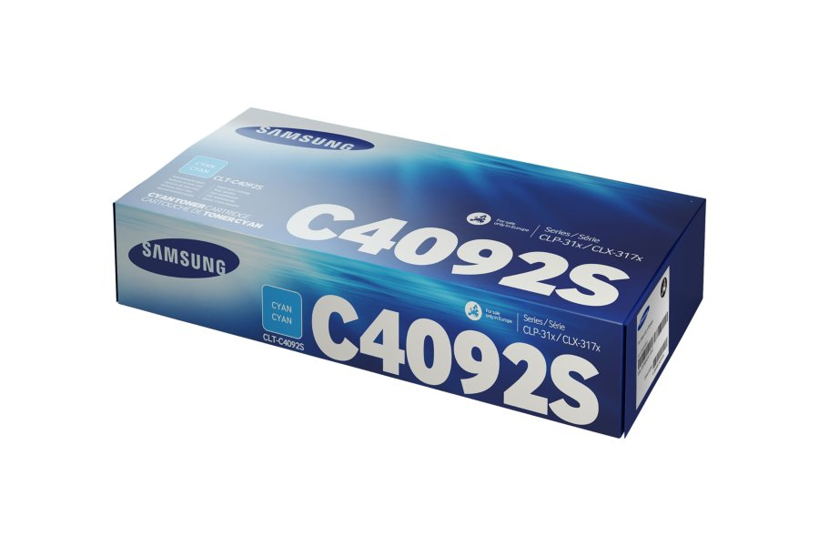 Tóner - Samsung CLT-C4092S, cian e imprime hasta 1000 páginas